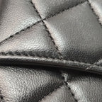 Chanel Wallet On Chain Black Lambskin SHW