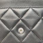 Chanel Wallet On Chain Black Lambskin SHW