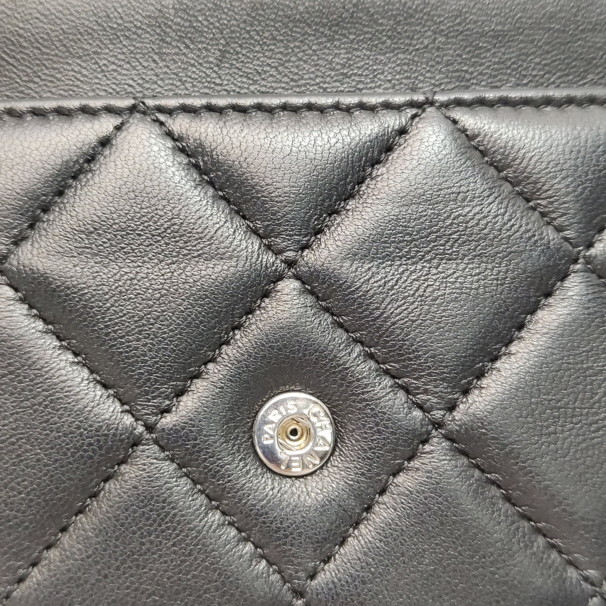Chanel Wallet On Chain Black Lambskin SHW