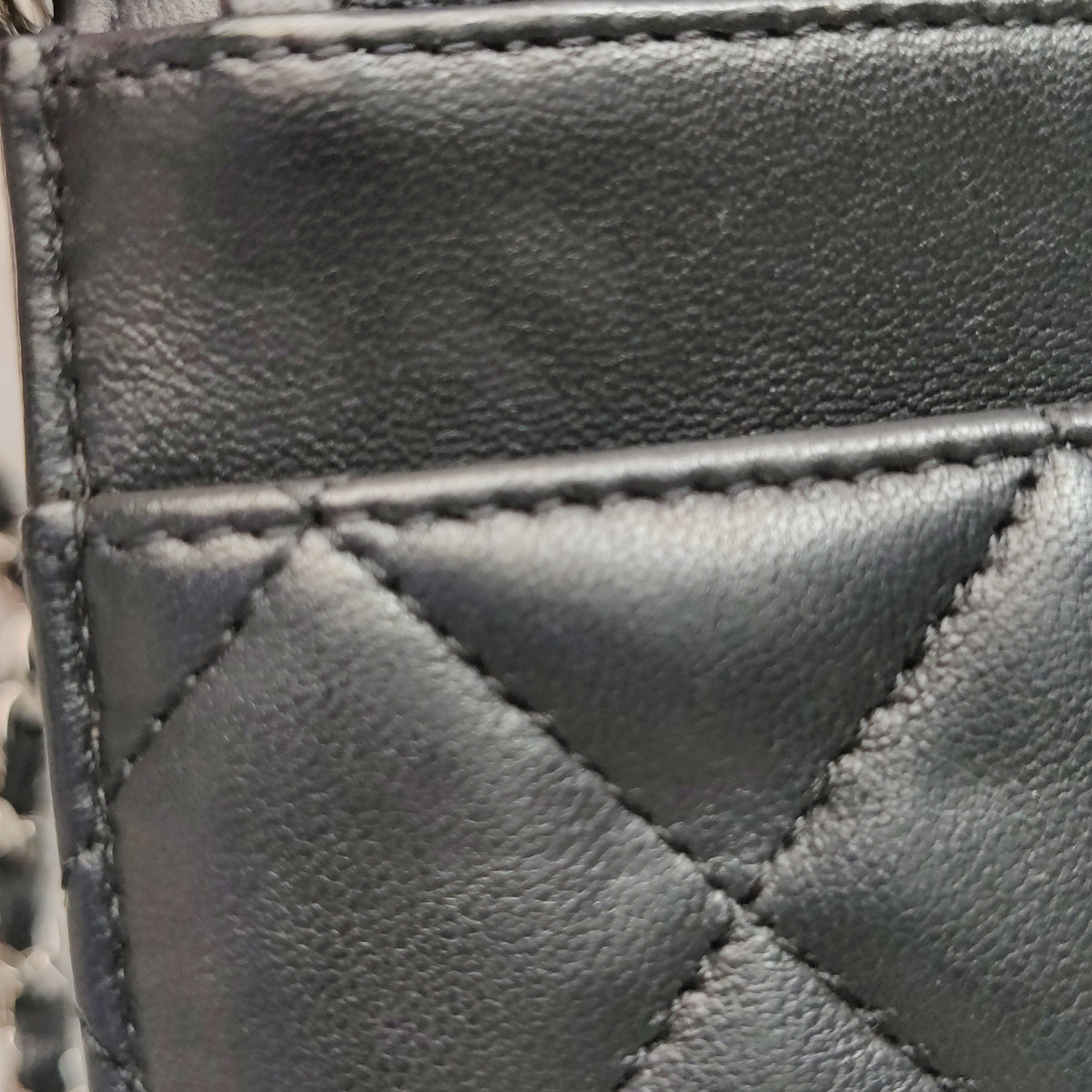 Chanel Wallet On Chain Black Lambskin SHW