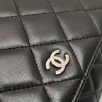 Chanel Wallet On Chain Black Lambskin SHW