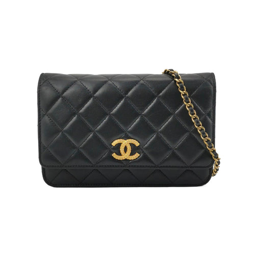 Chanel Wallet on Chain Lambskin Seasonal CC Logo