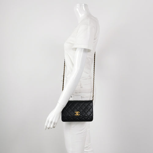 Chanel Wallet on Chain Lambskin Seasonal CC Logo