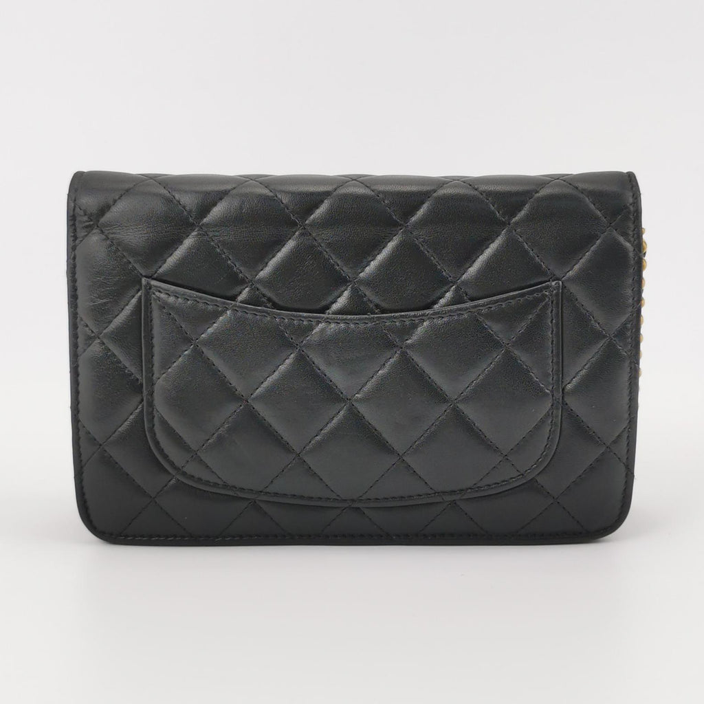 Chanel Wallet on Chain Lambskin Seasonal CC Logo