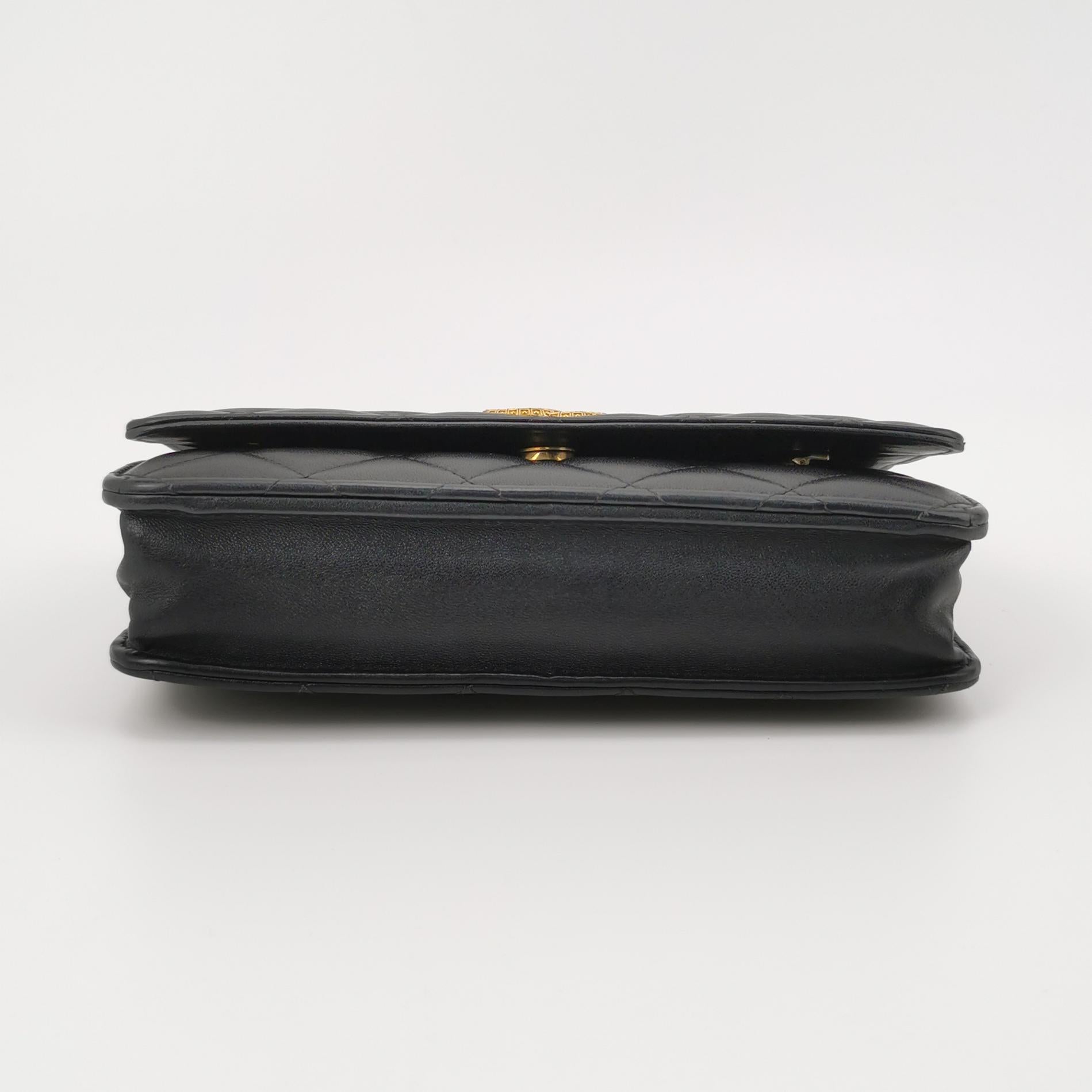 Chanel Wallet on Chain Lambskin Seasonal CC Logo