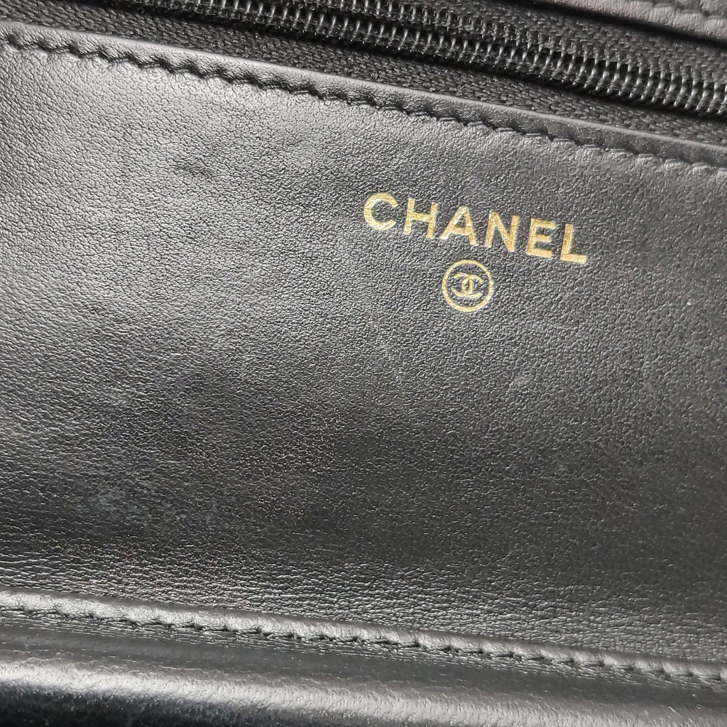 Chanel Wallet on Chain Lambskin Seasonal CC Logo