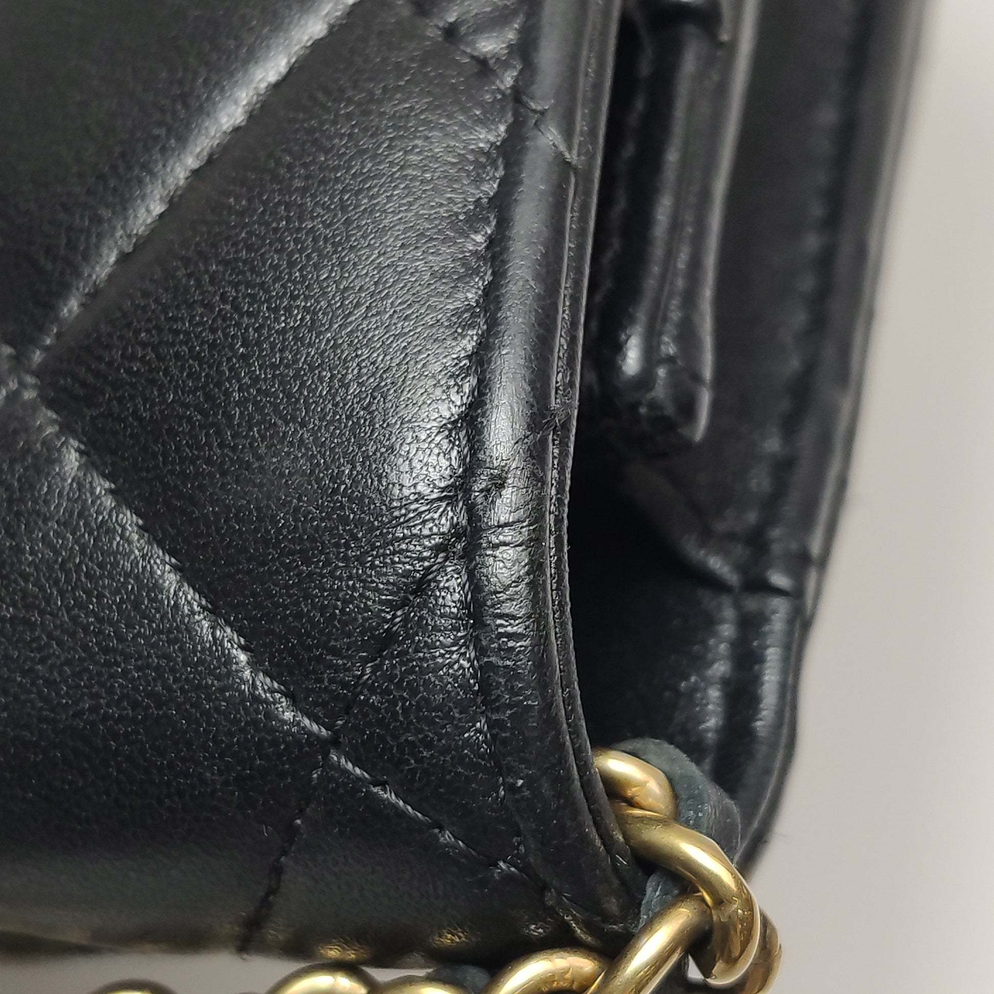 Chanel Wallet on Chain Lambskin Seasonal CC Logo