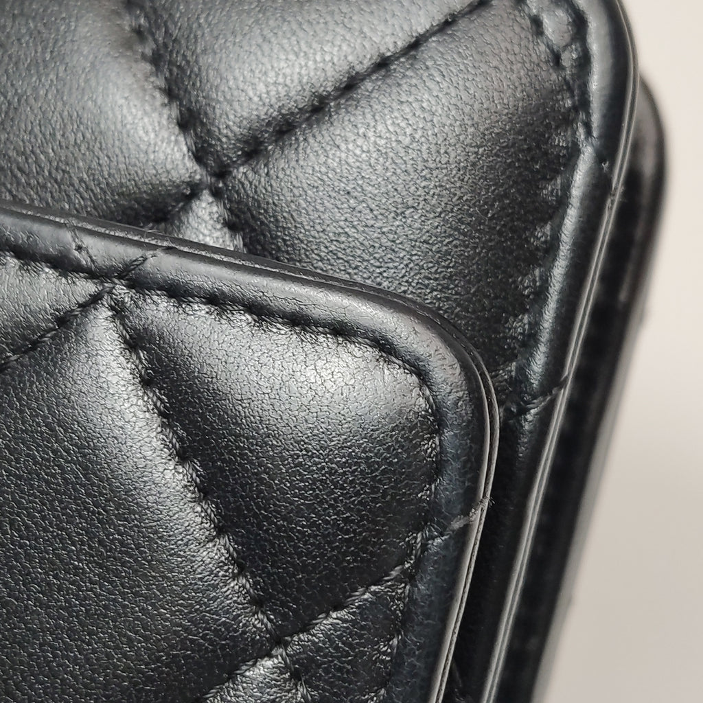 Chanel Wallet on Chain Lambskin Seasonal CC Logo