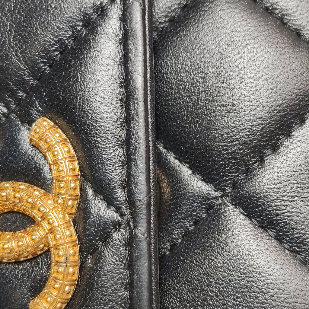 Chanel Wallet on Chain Lambskin Seasonal CC Logo
