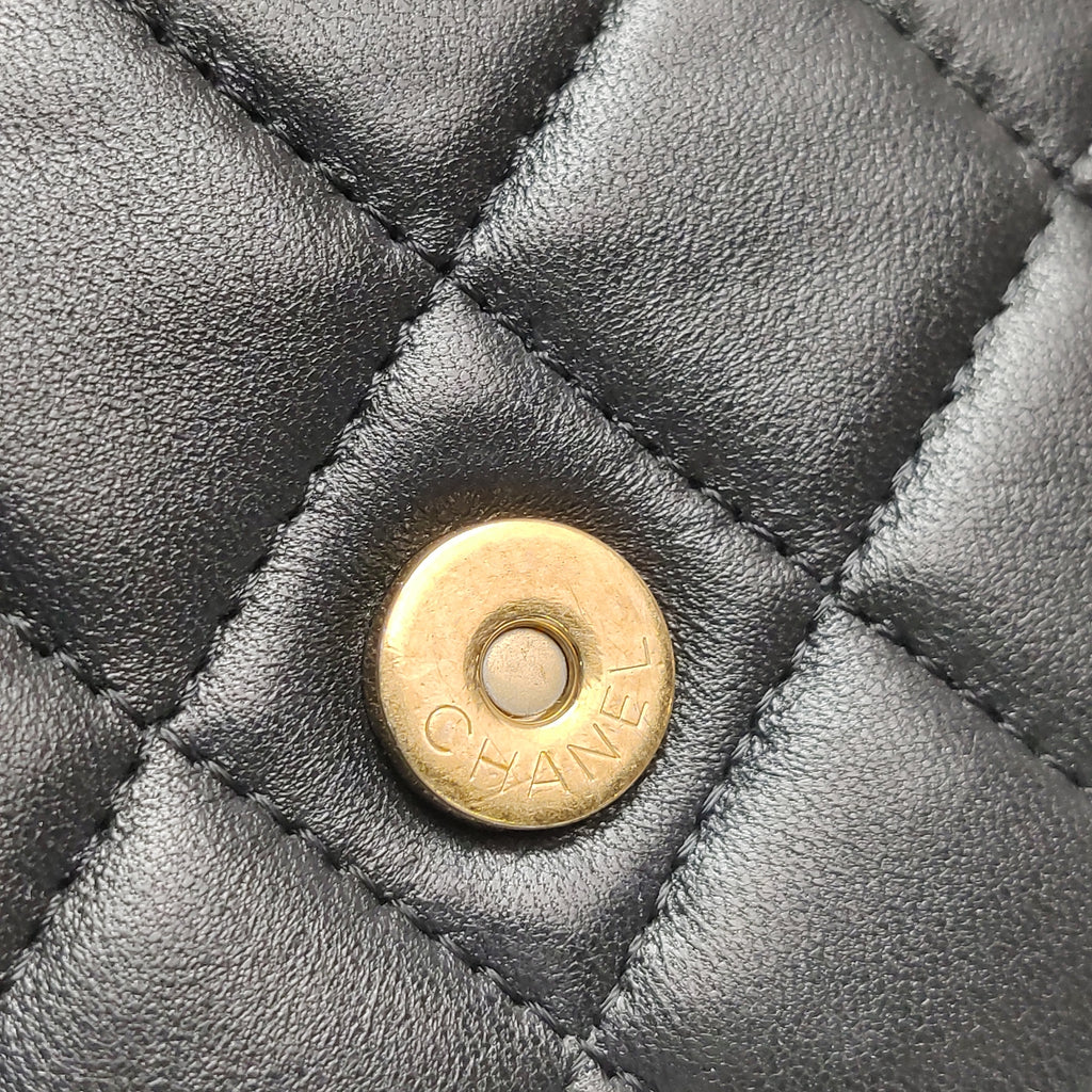 Chanel Wallet on Chain Lambskin Seasonal CC Logo