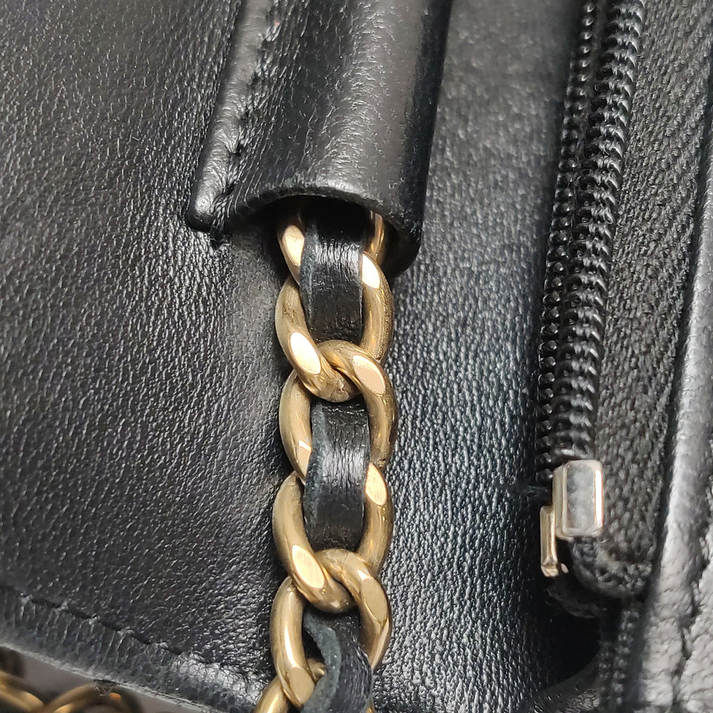 Chanel Wallet on Chain Lambskin Seasonal CC Logo