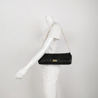 Chanel East West Reissue Flap Bag Quilted Glazed Calfskin