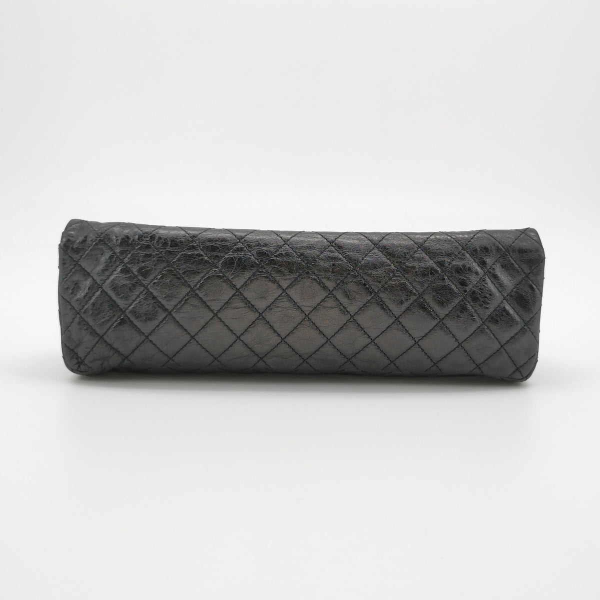 Chanel East West Reissue Flap Bag Quilted Glazed Calfskin