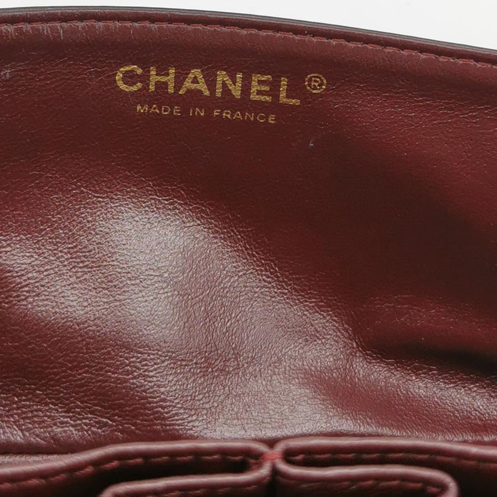 Chanel East West Reissue Flap Bag Quilted Glazed Calfskin