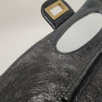Chanel East West Reissue Flap Bag Quilted Glazed Calfskin