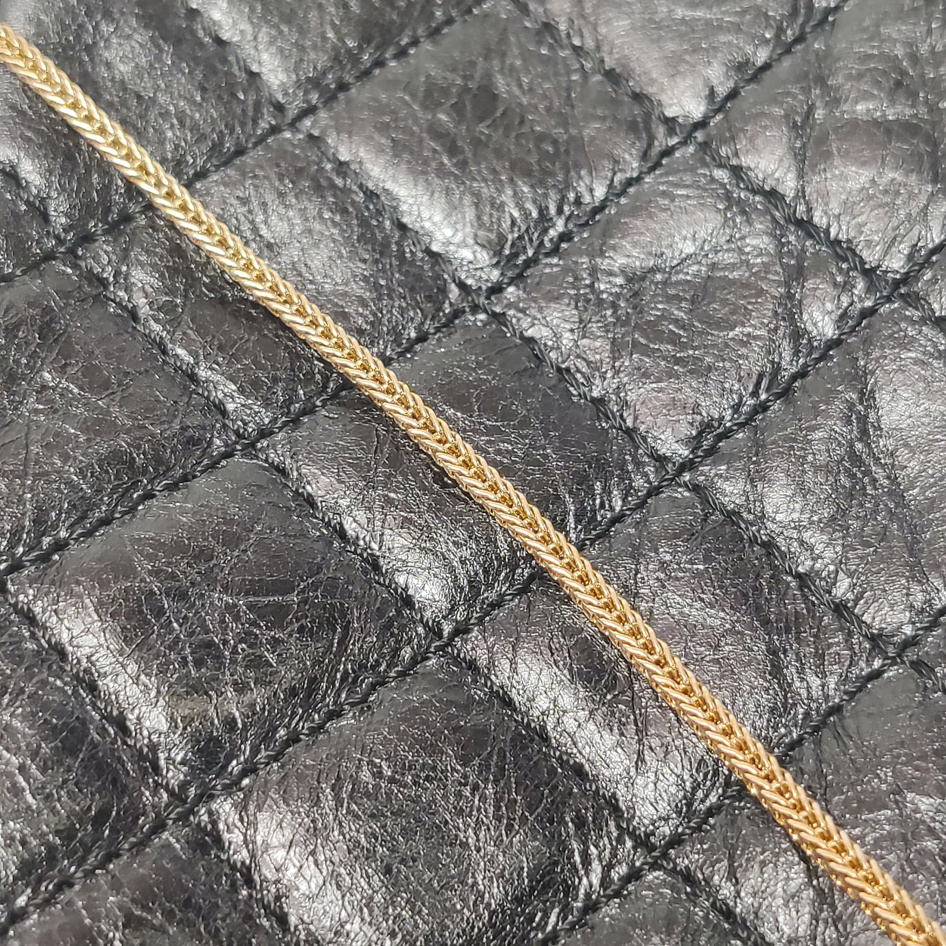 Chanel East West Reissue Flap Bag Quilted Glazed Calfskin