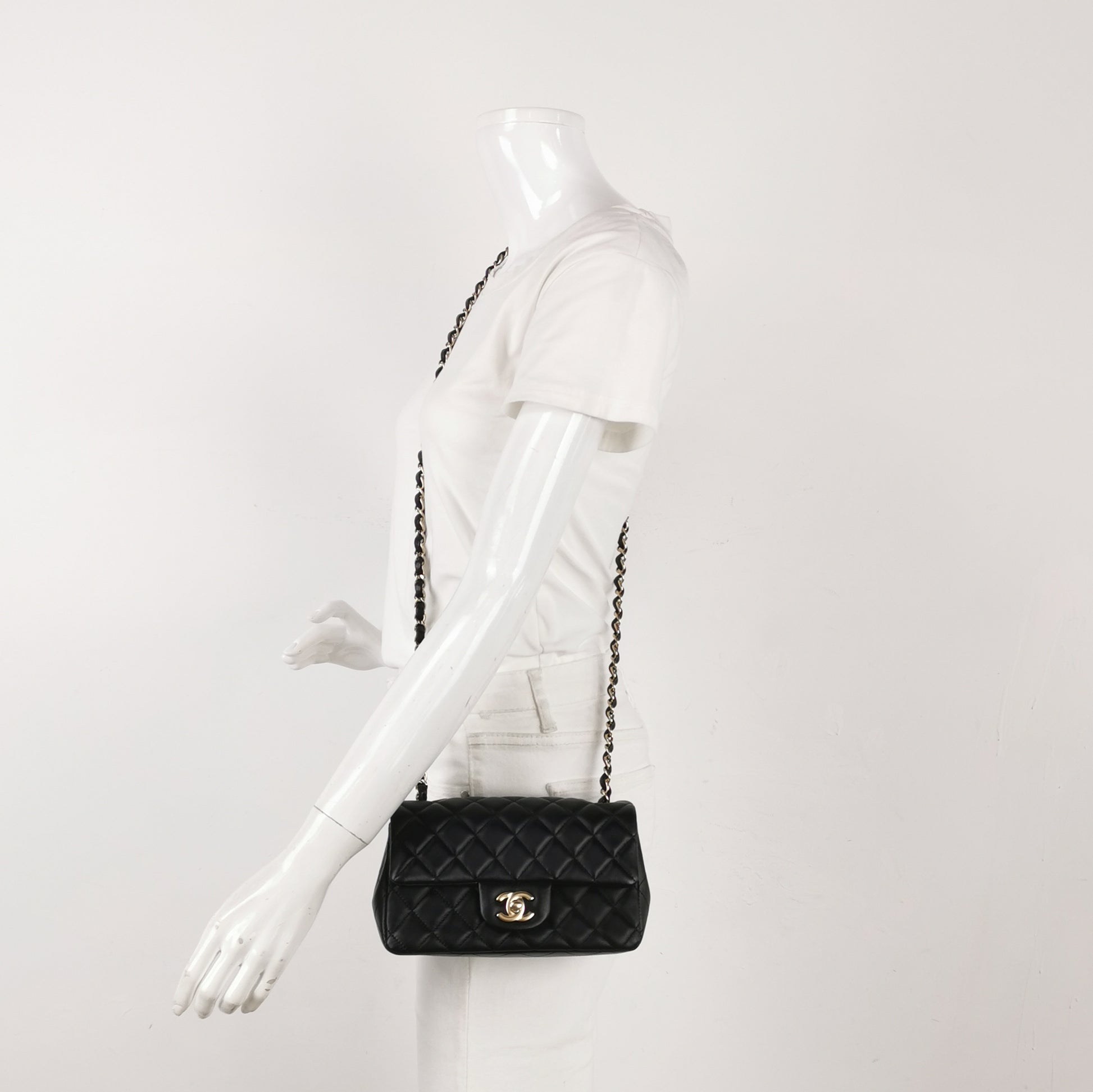 Chanel Flap Mini Rectangle Lambskin
