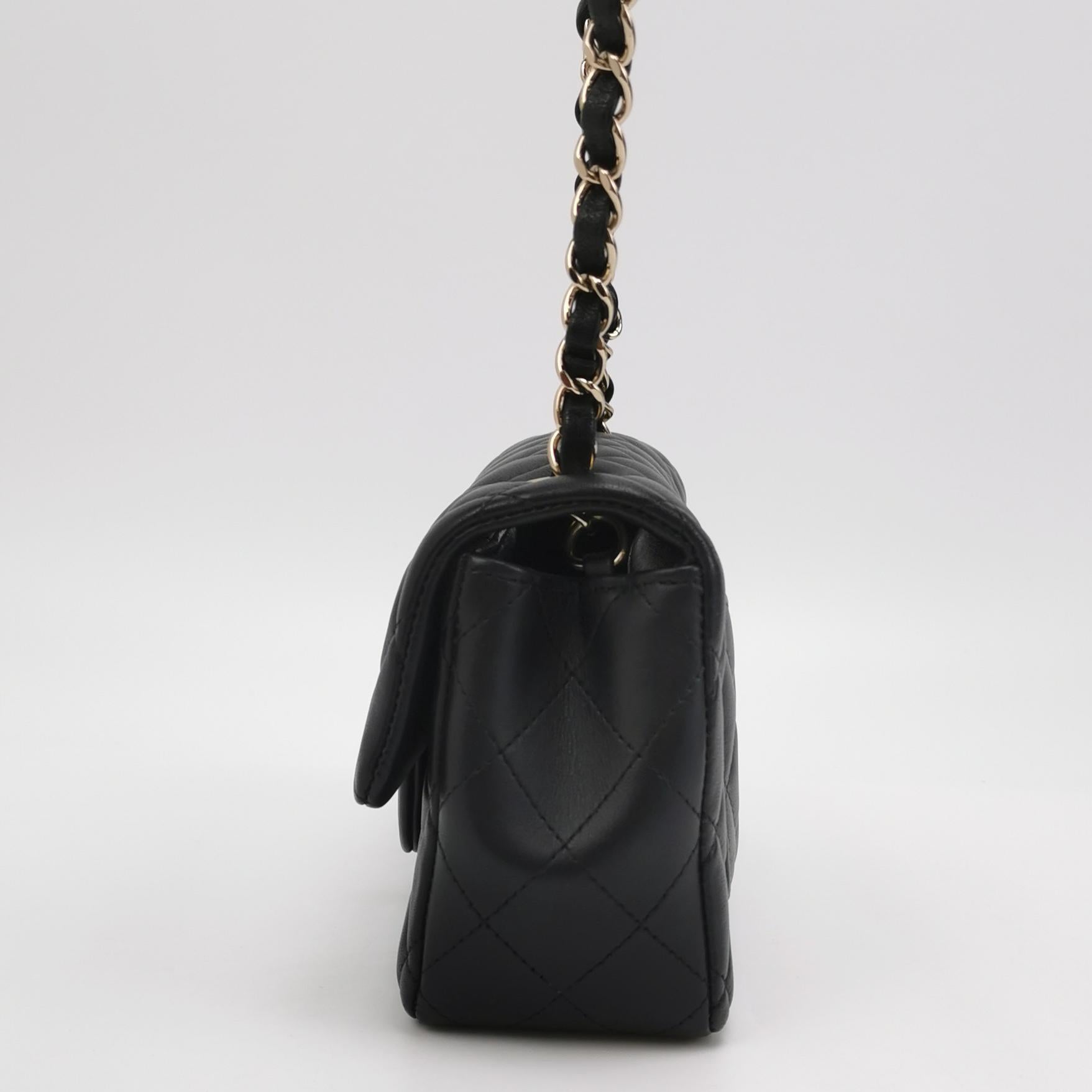 Chanel Flap Mini Rectangle Lambskin