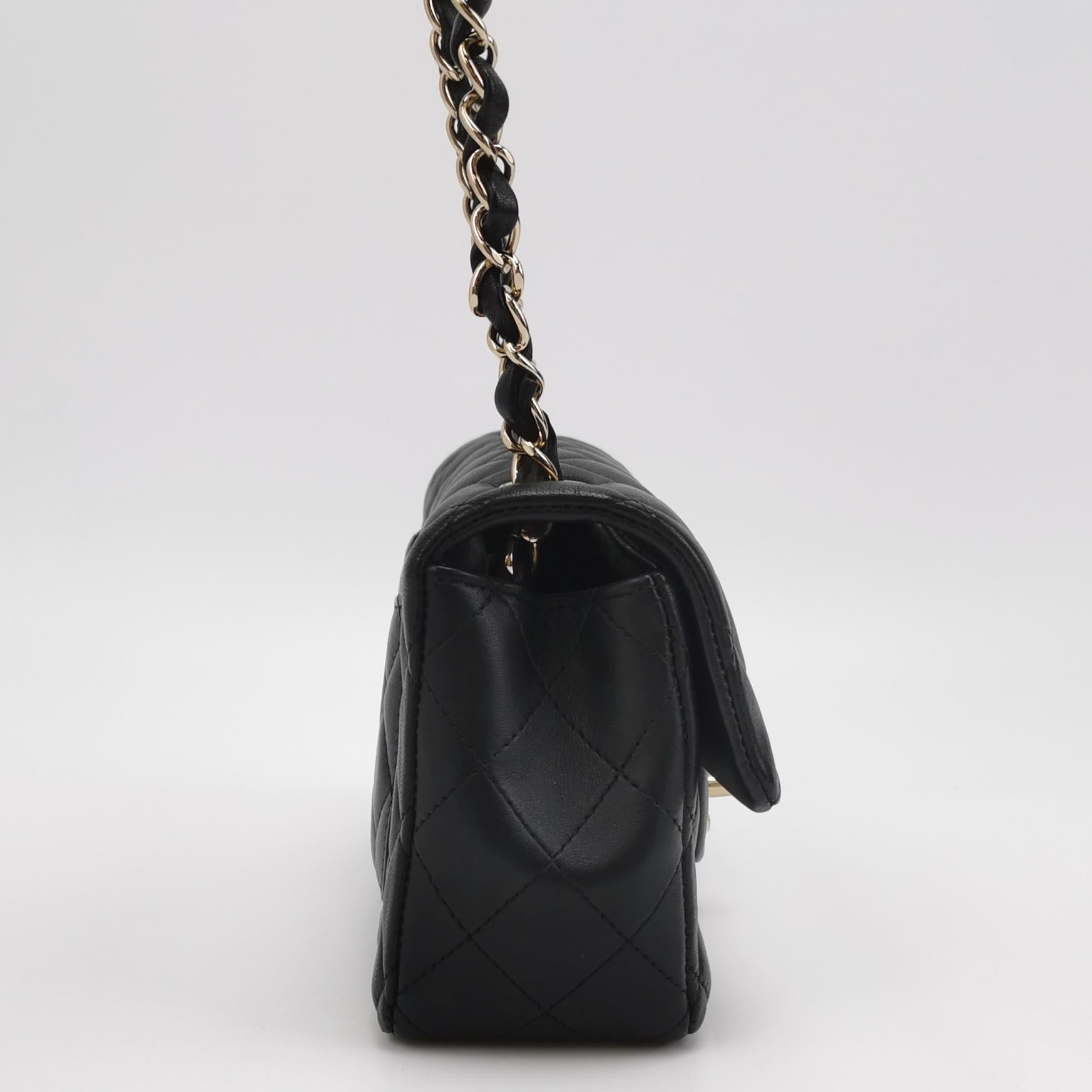 Chanel Flap Mini Rectangle Lambskin