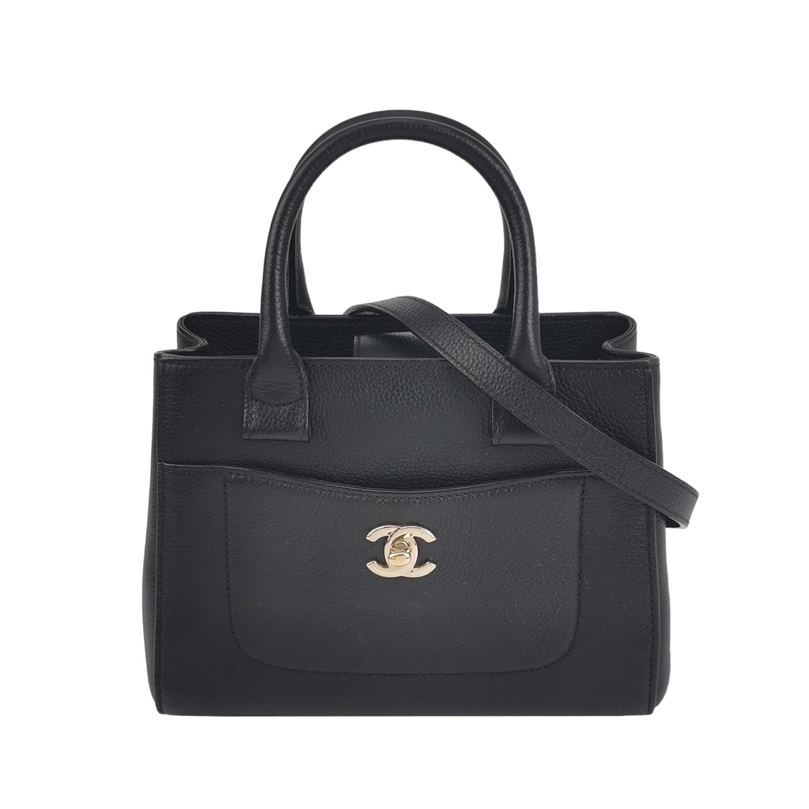 Chanel Neo Executive Tote Grained Calfskin
