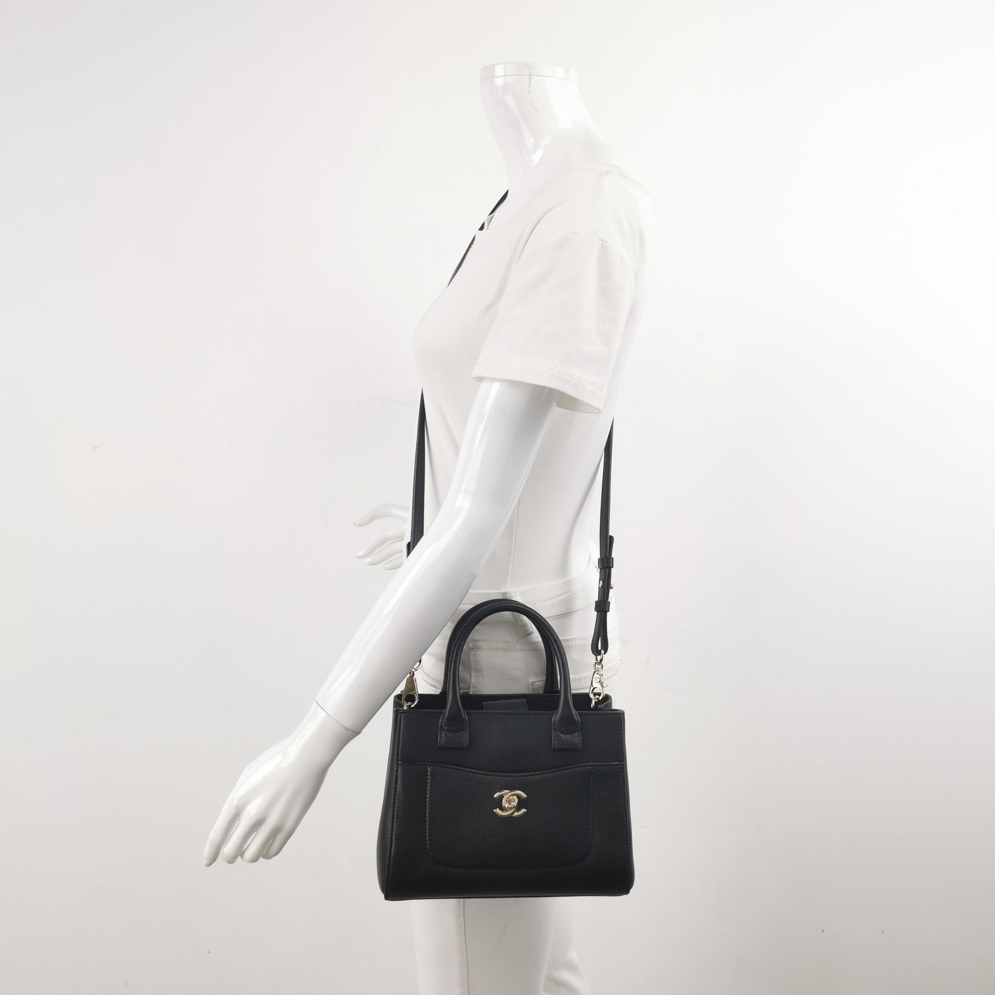 Chanel Neo Executive Tote Grained Calfskin
