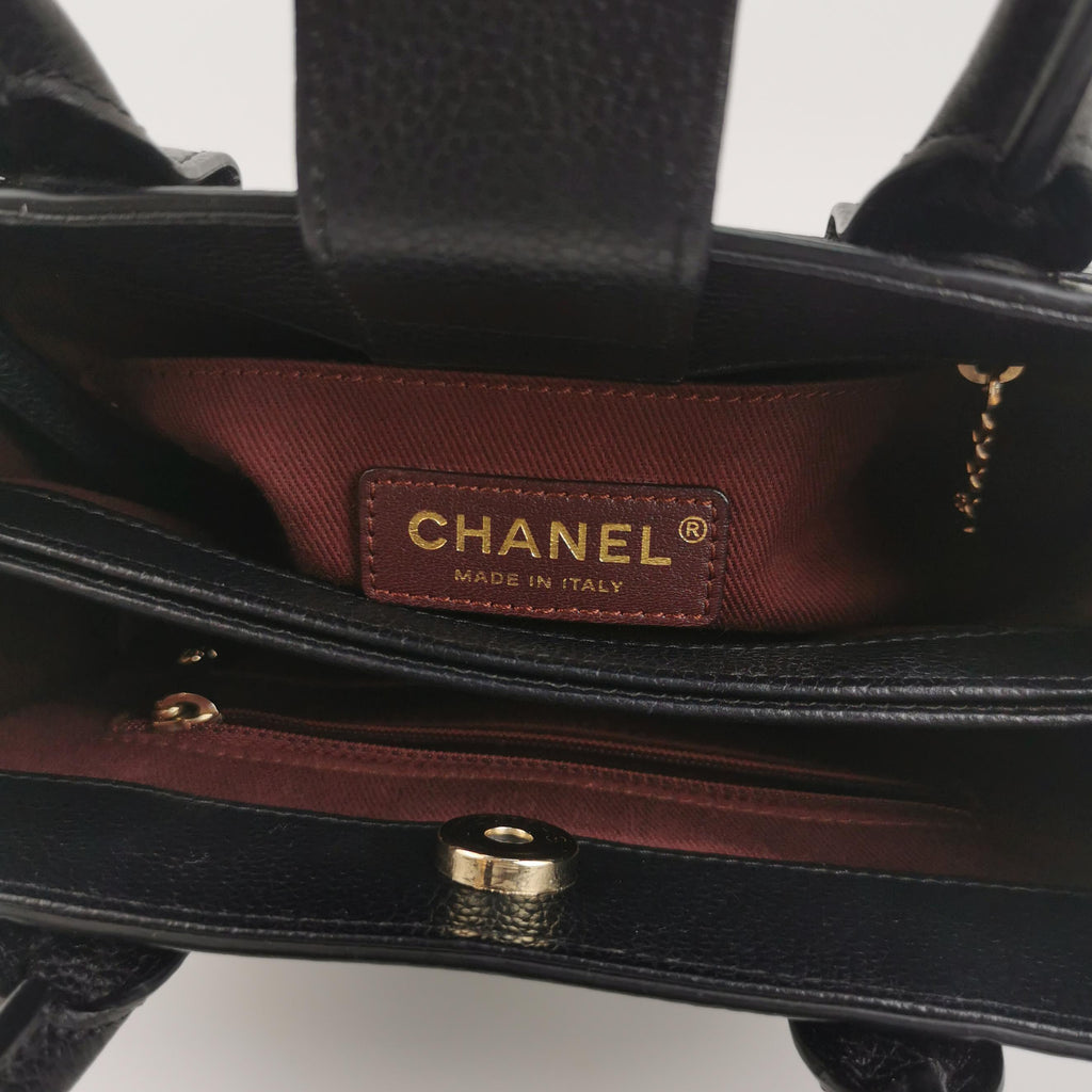 Chanel Neo Executive Tote Grained Calfskin
