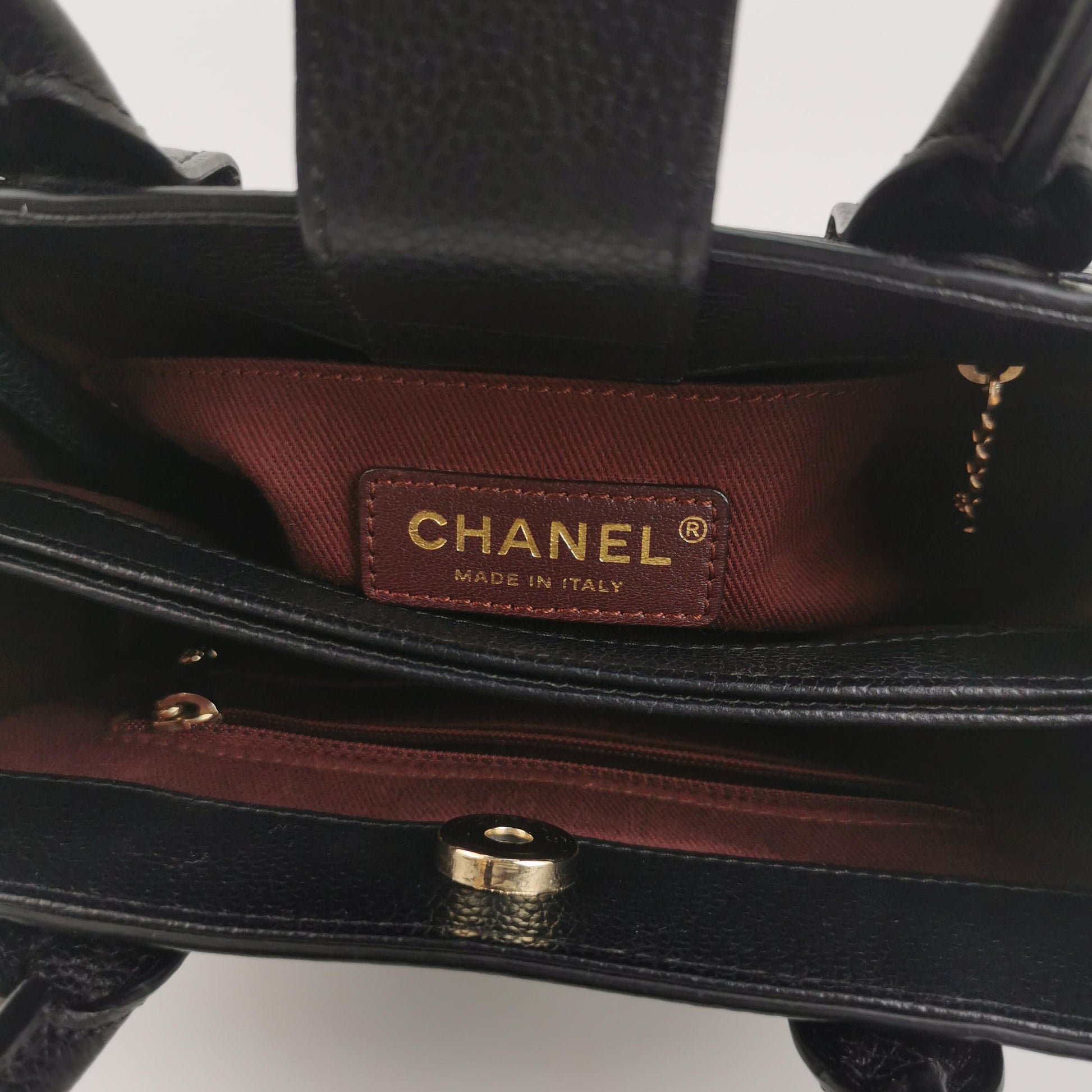 Chanel Neo Executive Tote Grained Calfskin
