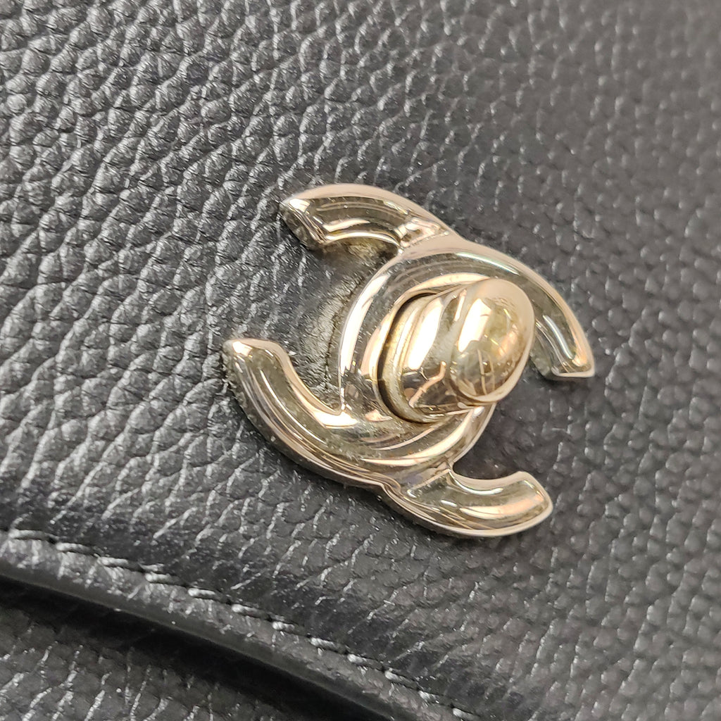 Chanel Neo Executive Tote Grained Calfskin