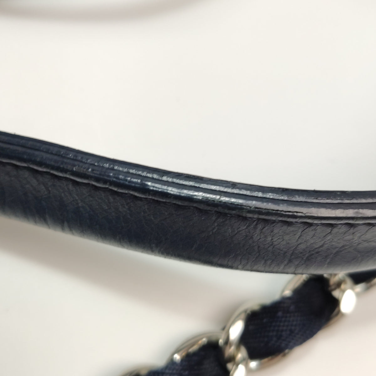 Chanel Deauville Medium Tote Dark Blue