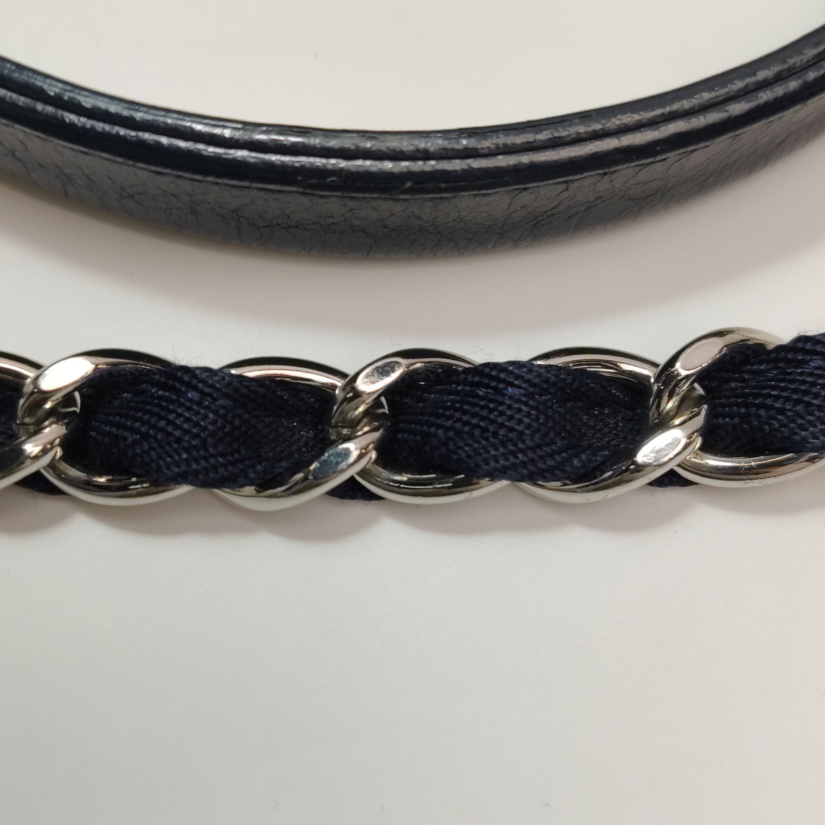 Chanel Deauville Medium Tote Dark Blue