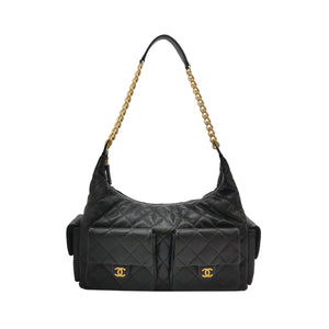 Chanel Trendy Pockets Hobo Shoulder Bag