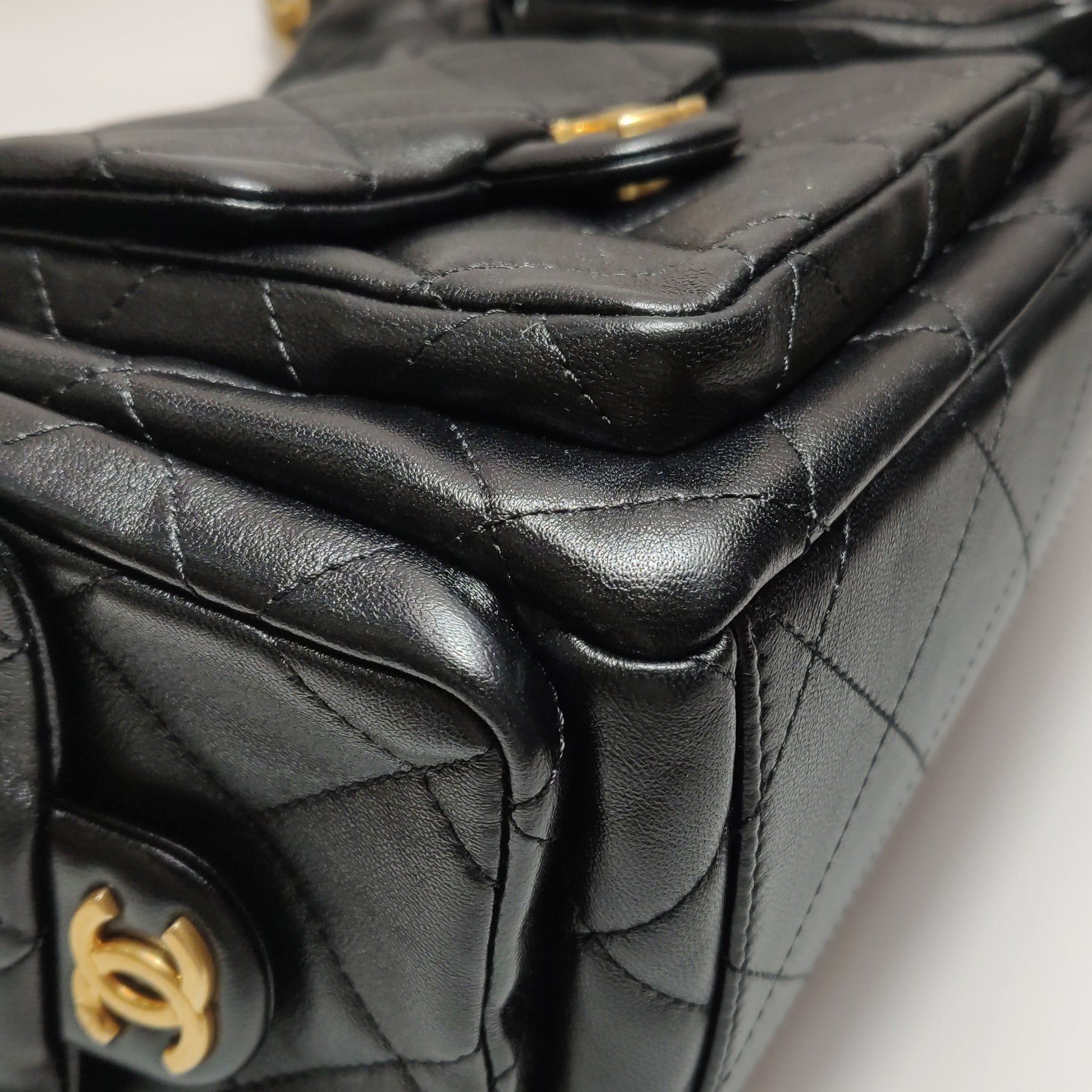 Chanel Trendy Pockets Hobo Shoulder Bag