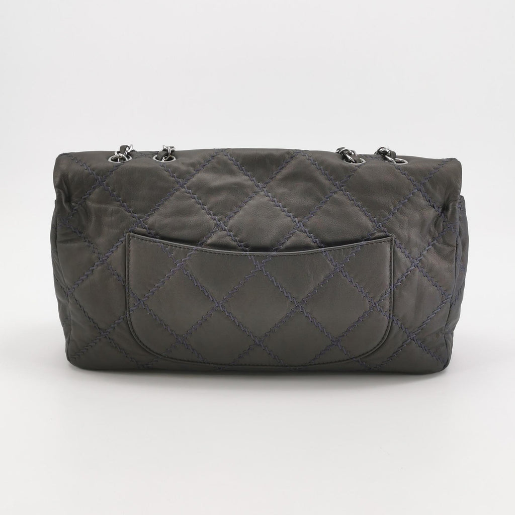 Chanel Ultimate Stitch Flap Bag Gray
