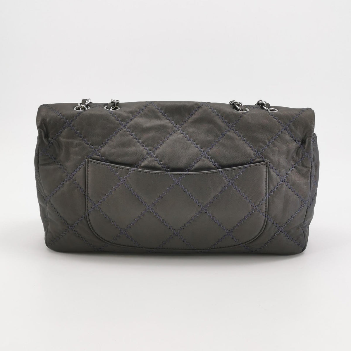 Chanel Ultimate Stitch Flap Bag Gray
