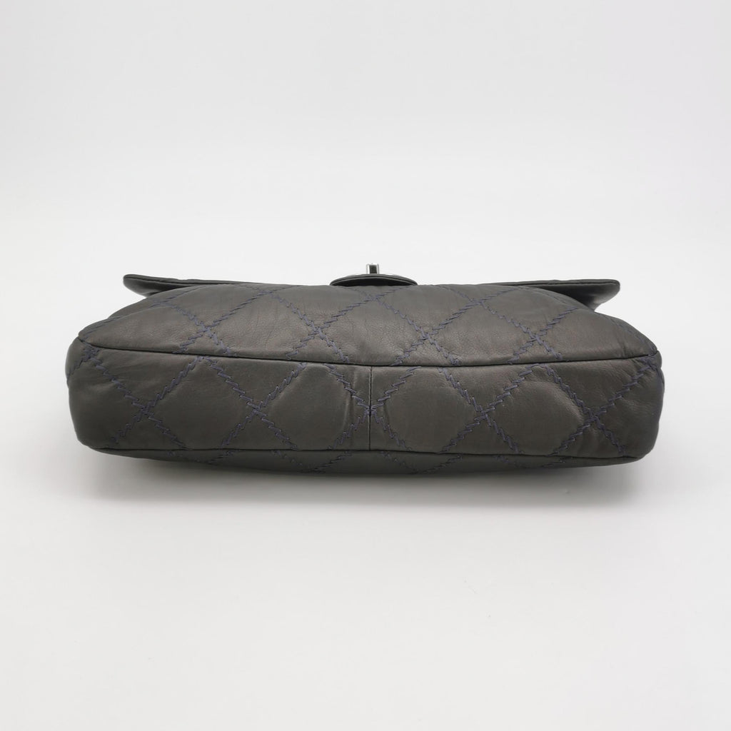 Chanel Ultimate Stitch Flap Bag Gray