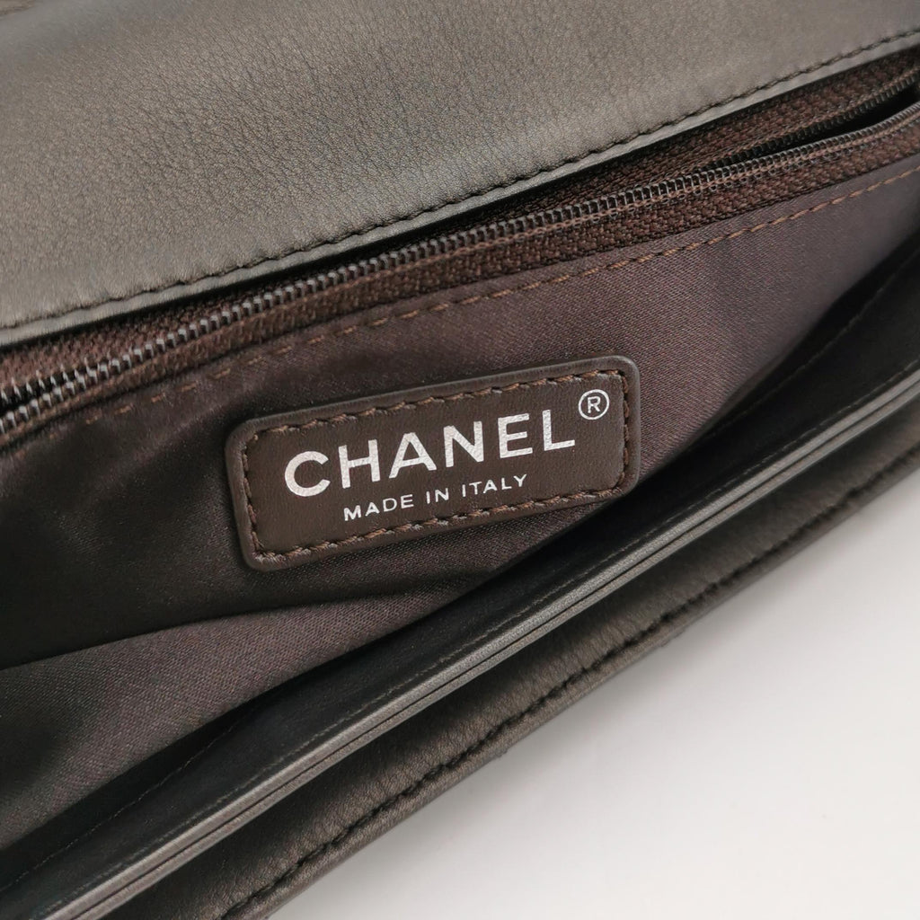 Chanel Ultimate Stitch Flap Bag Gray