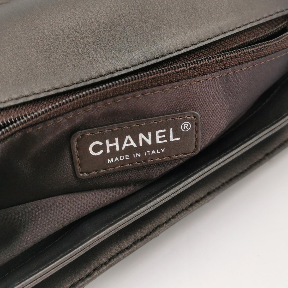 Chanel Ultimate Stitch Flap Bag Gray