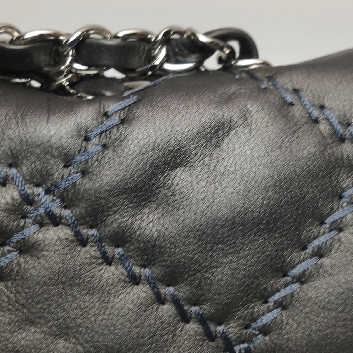 Chanel Ultimate Stitch Flap Bag Gray