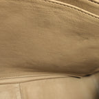 Chanel Single Flap Quilted Caviar Beige