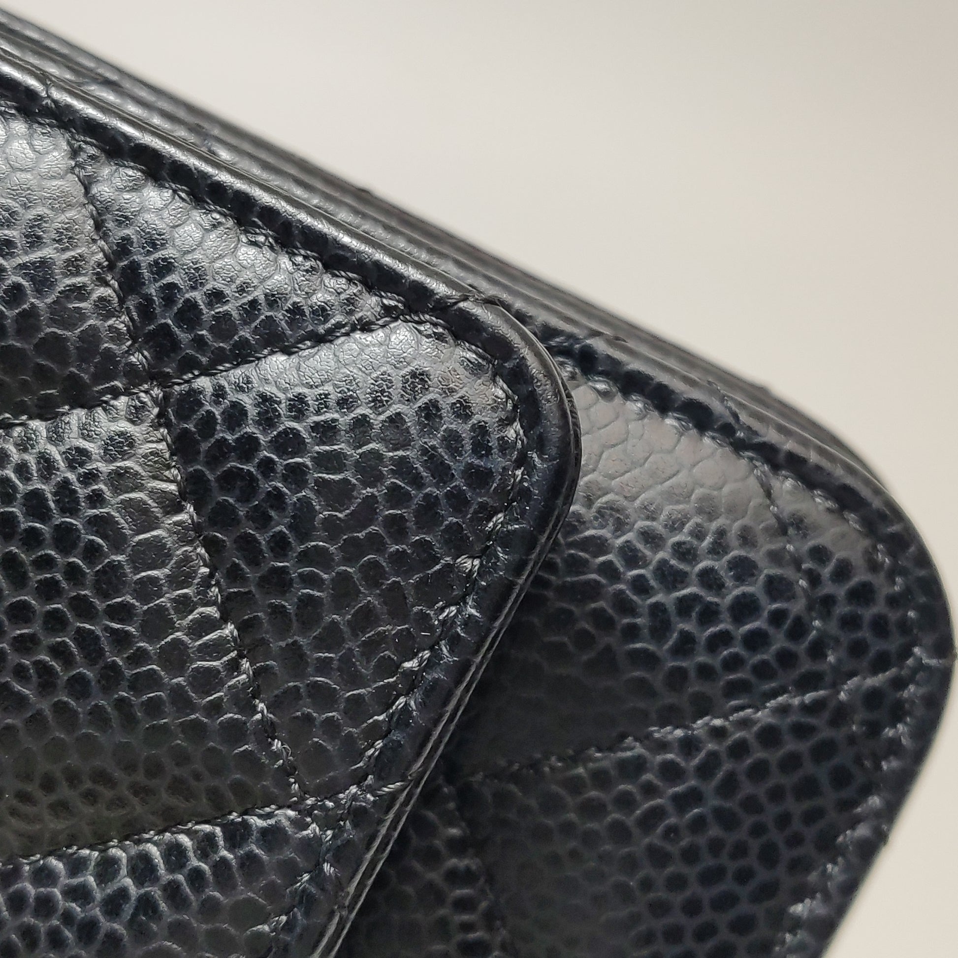 Chanel Wallet On Chain Caviar GHW