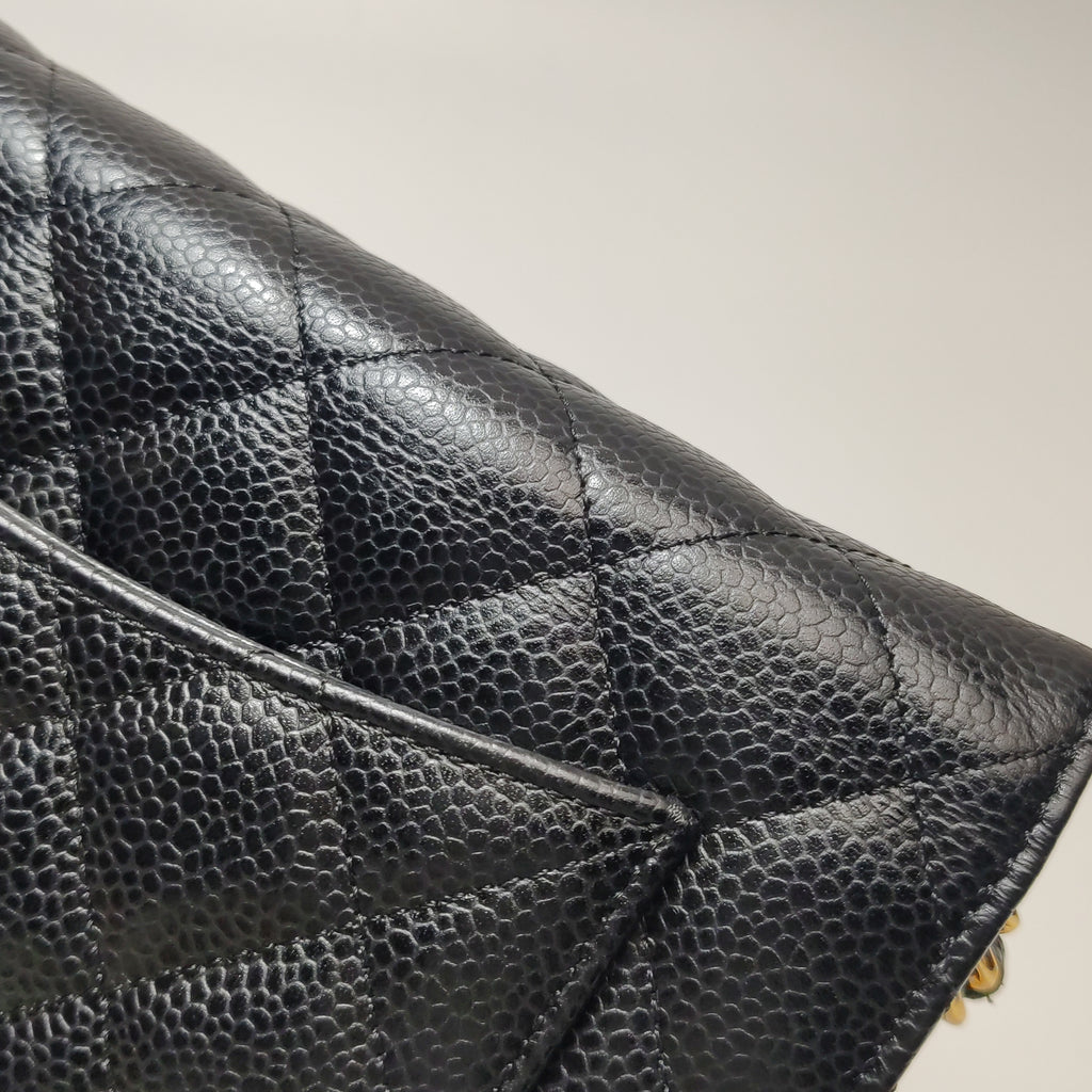 Chanel Wallet On Chain Caviar GHW