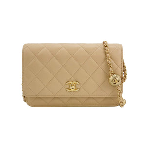Chanel Pearl Crush Wallet on Chain Lambskin