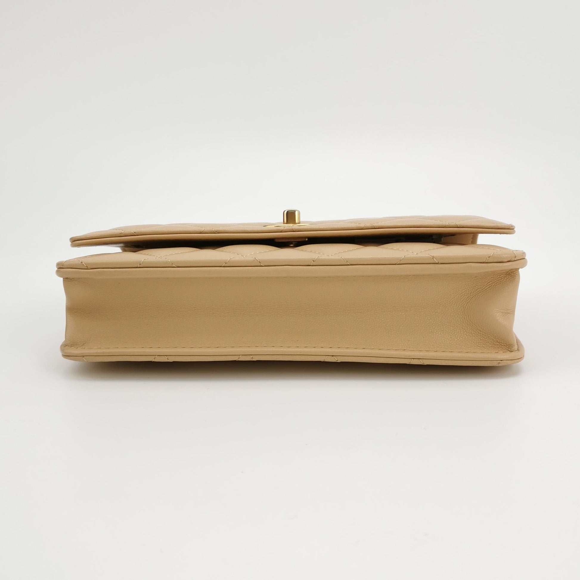 Chanel Pearl Crush Wallet on Chain Lambskin