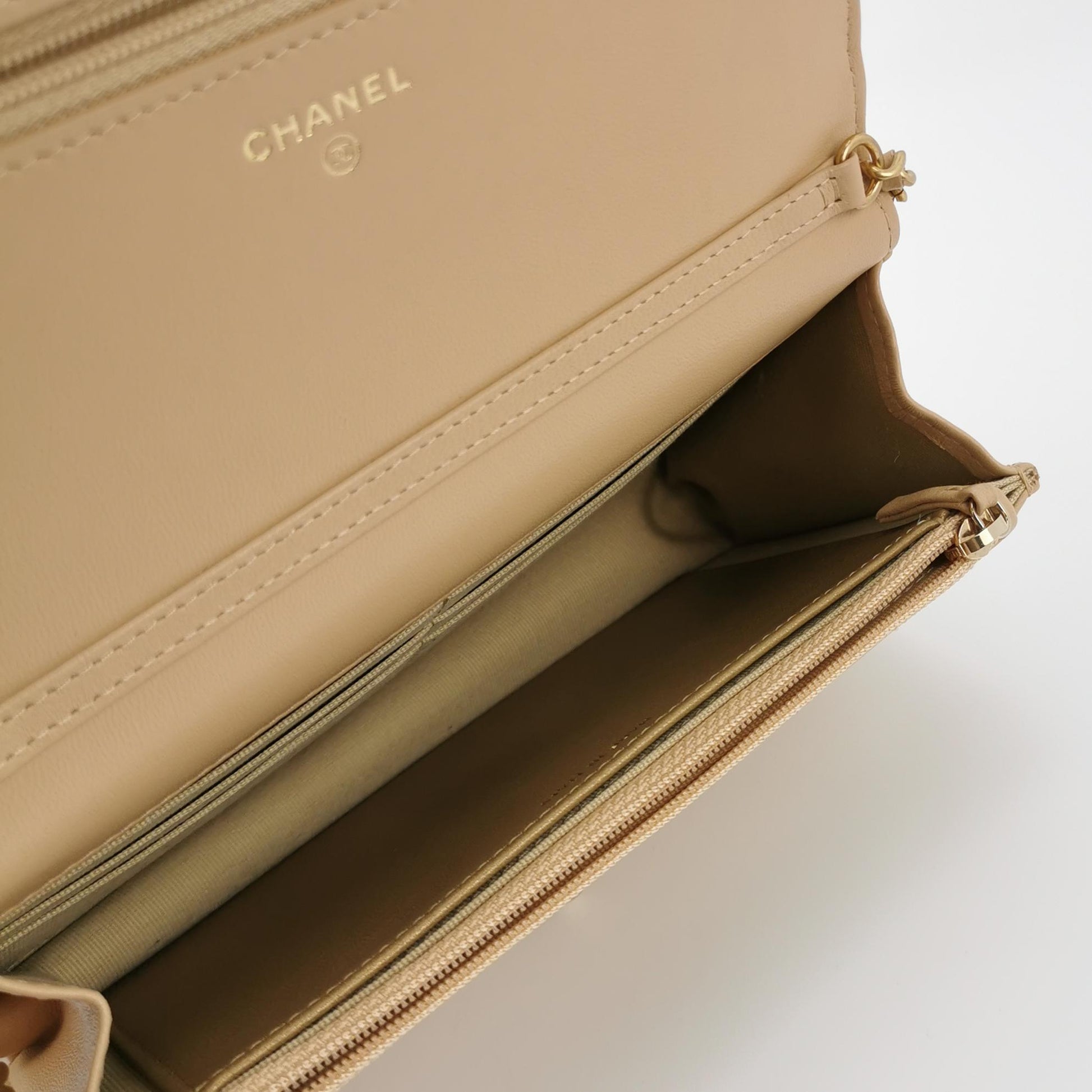 Chanel Pearl Crush Wallet on Chain Lambskin