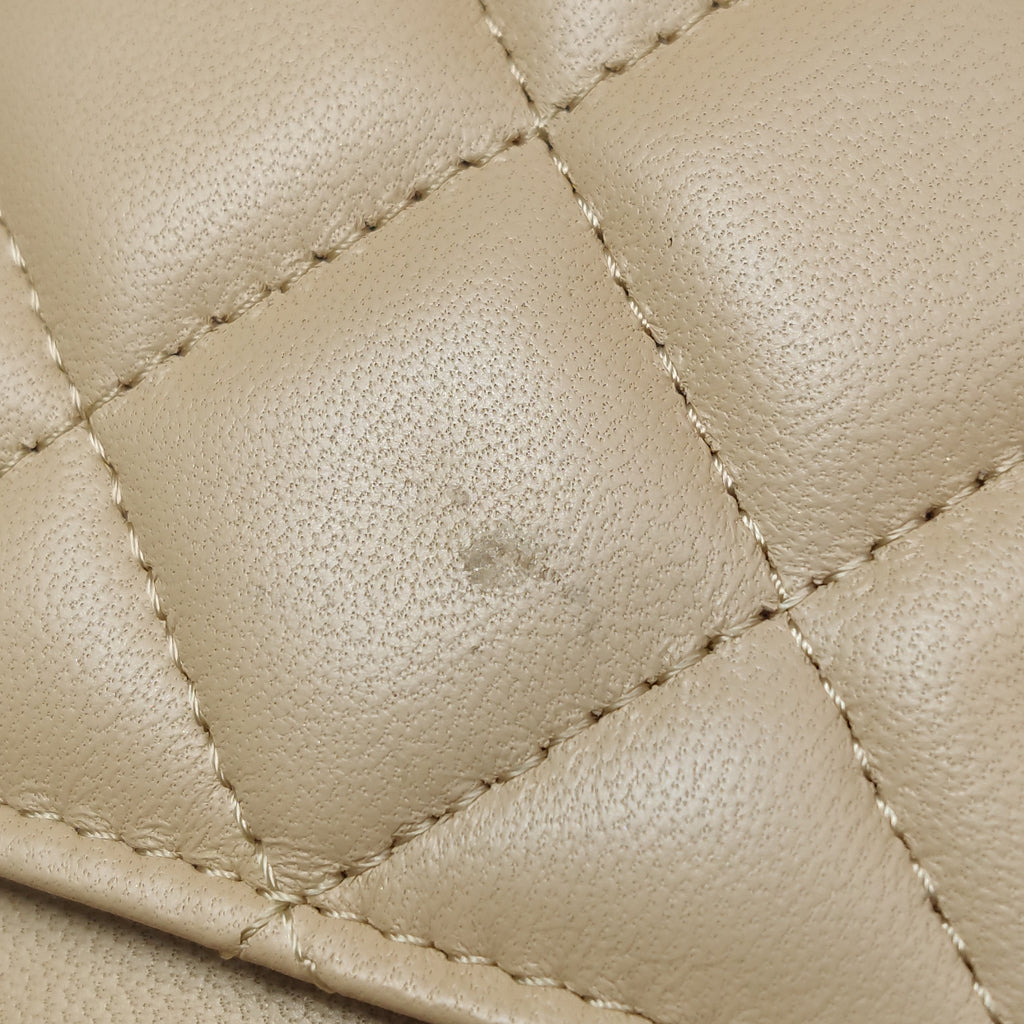 Chanel Pearl Crush Wallet on Chain Lambskin