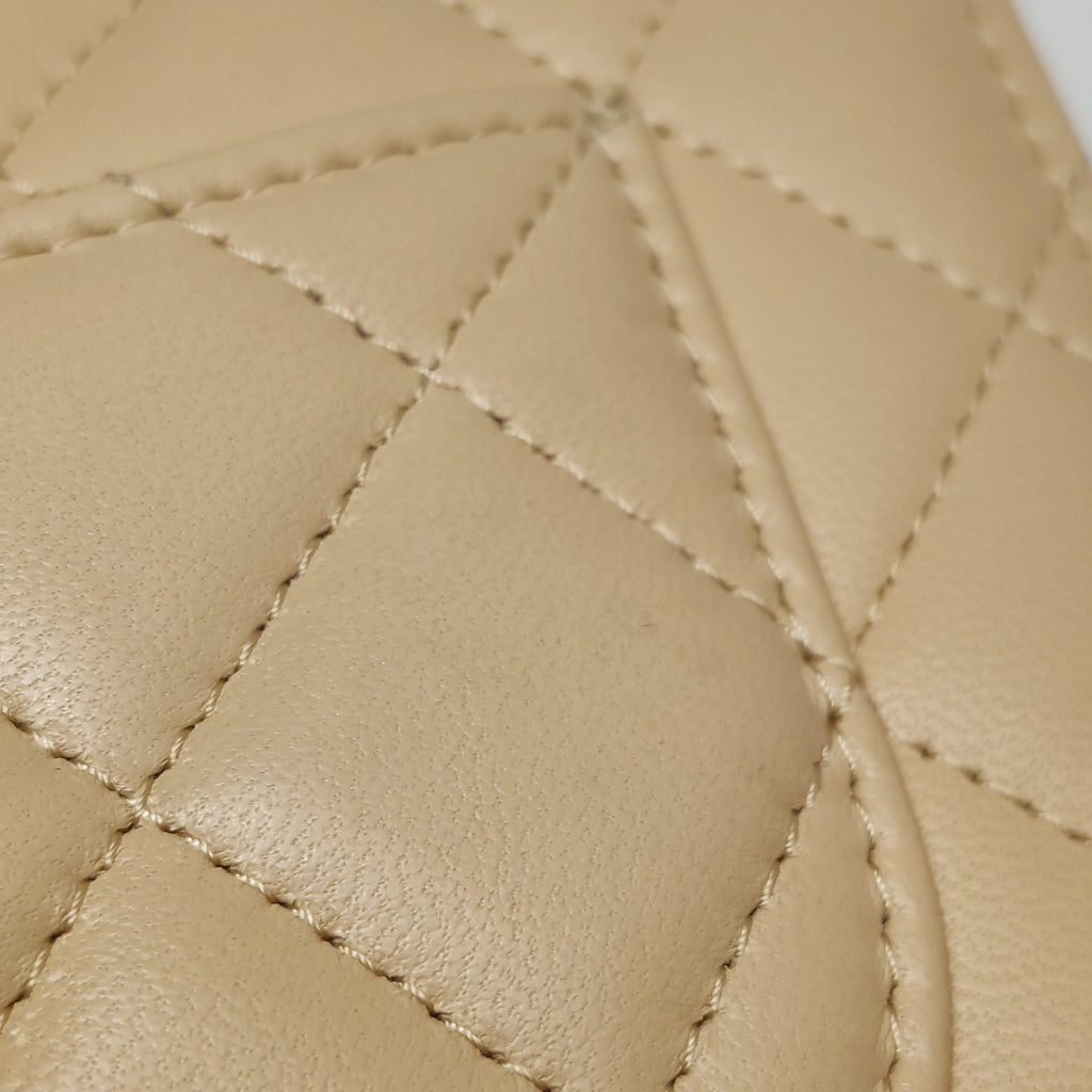 Chanel Pearl Crush Wallet on Chain Lambskin
