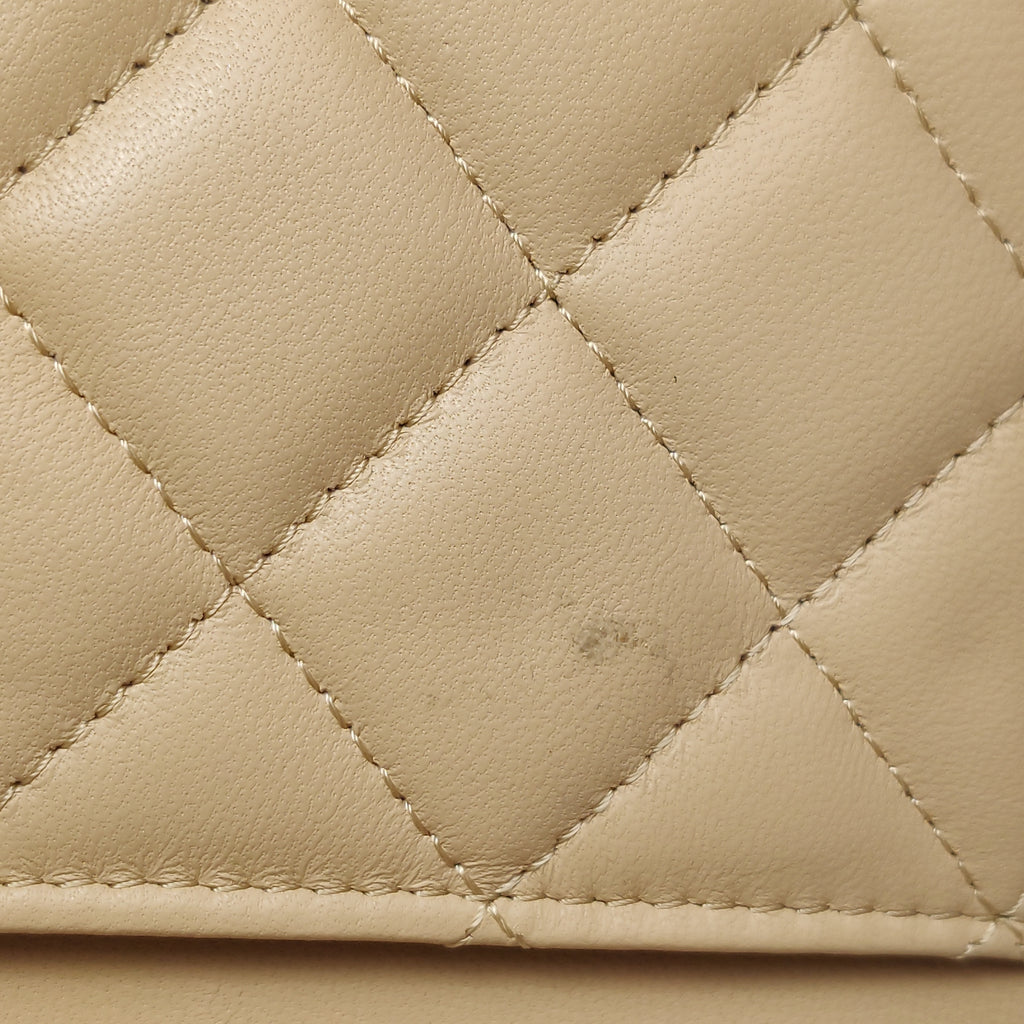 Chanel Pearl Crush Wallet on Chain Lambskin