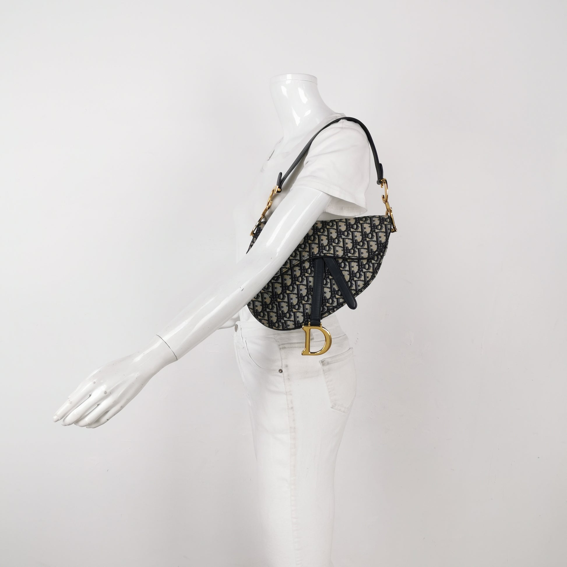Dior Saddle Bag Oblique Medium