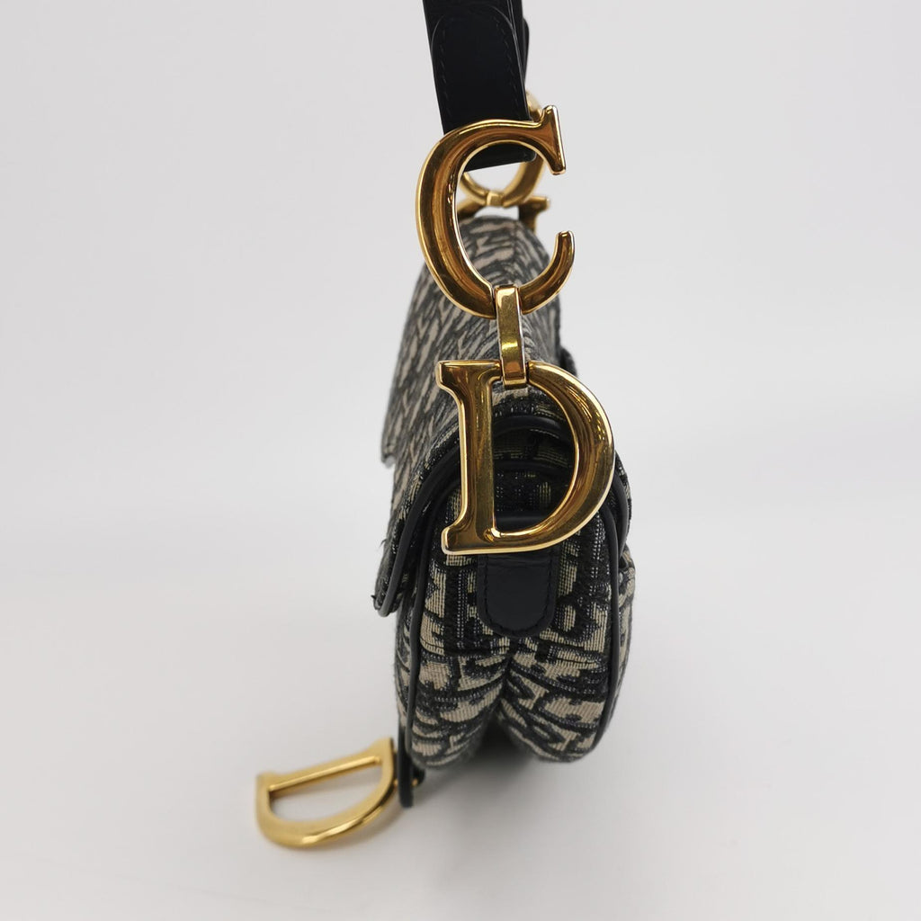 Dior Saddle Bag Oblique Medium