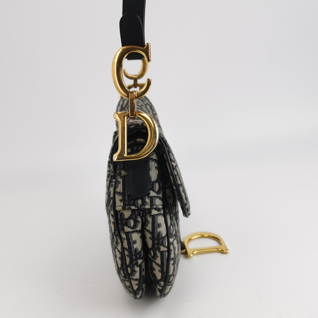 Dior Saddle Bag Oblique Medium